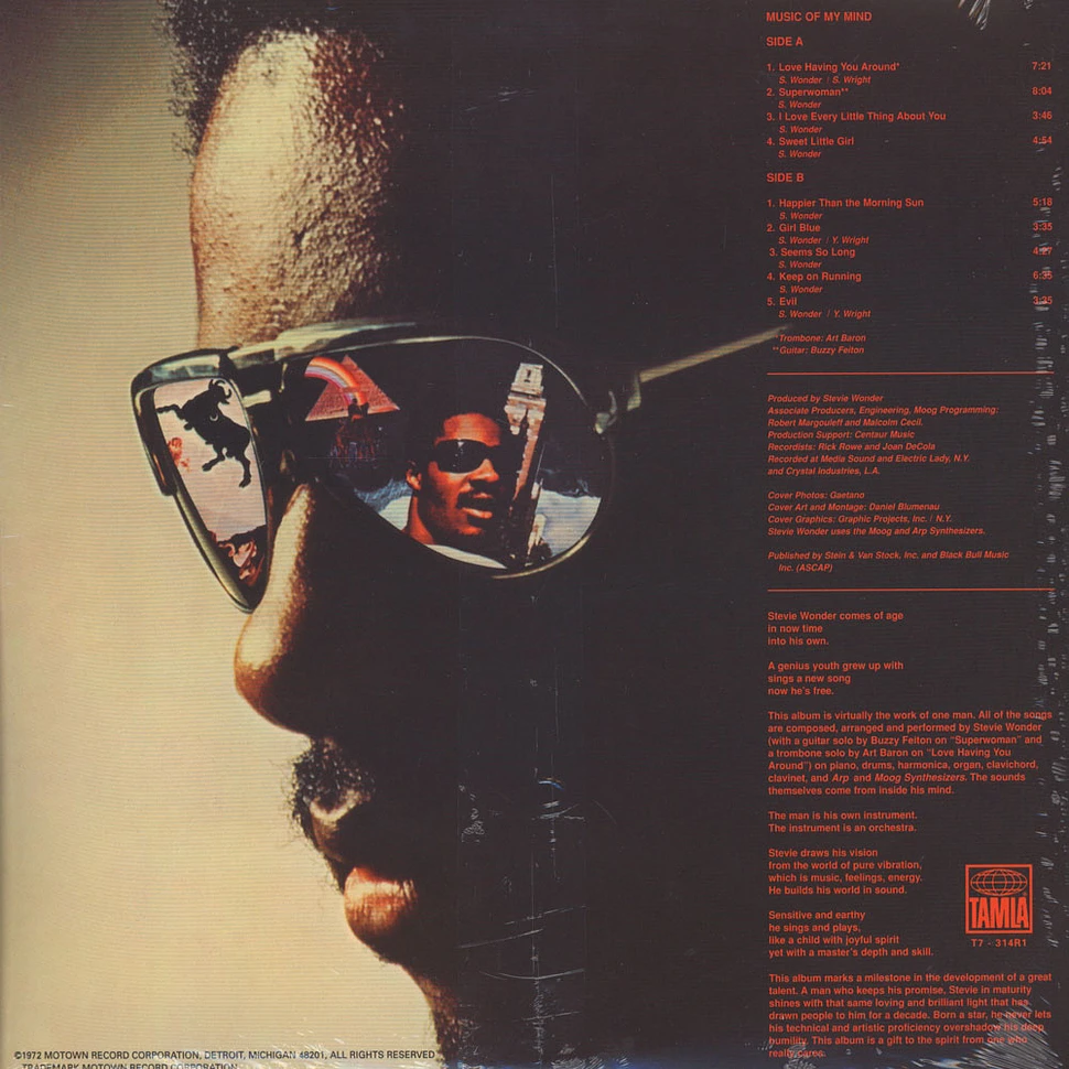 Stevie Wonder - Music of my mind