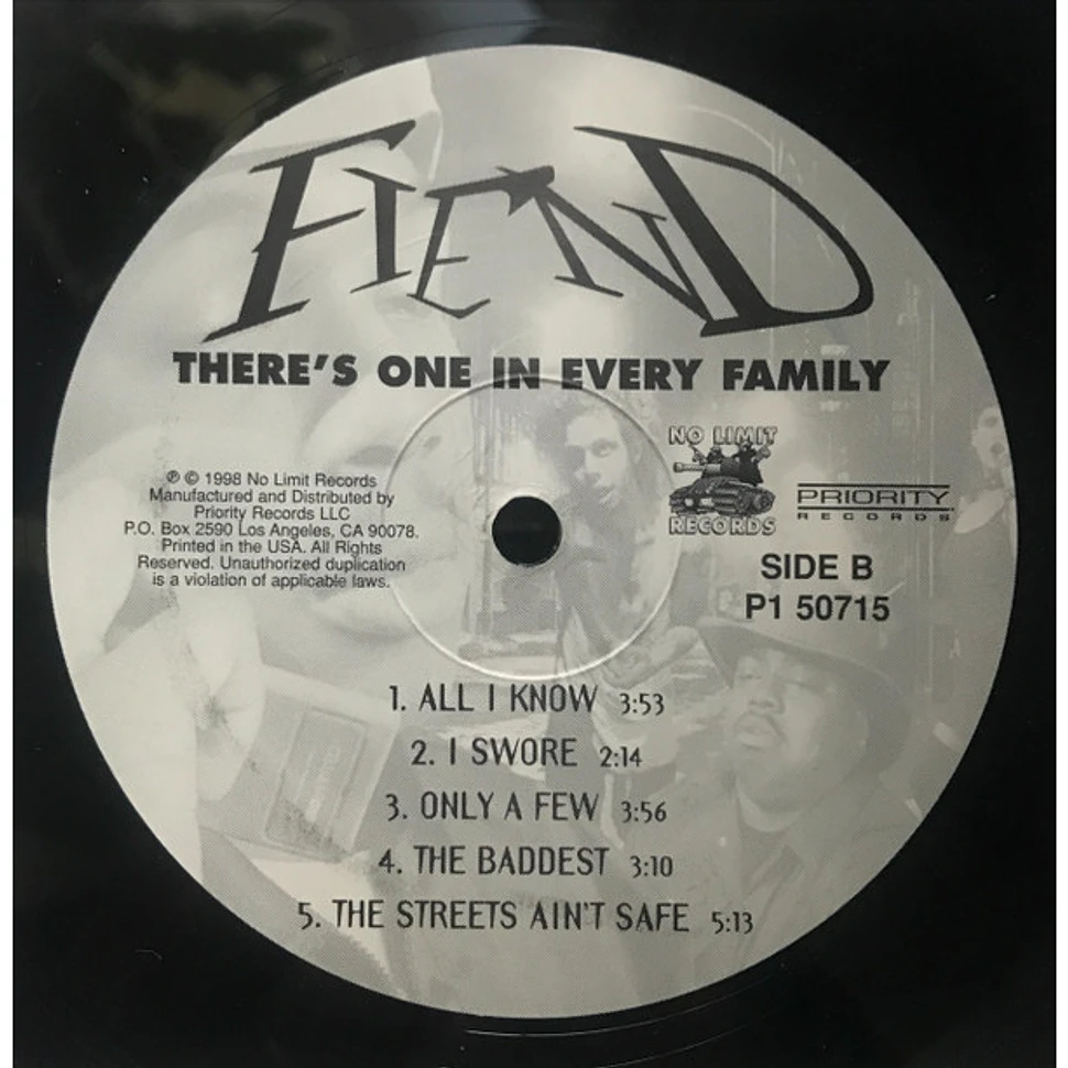 Fiend - There's One In Every Family