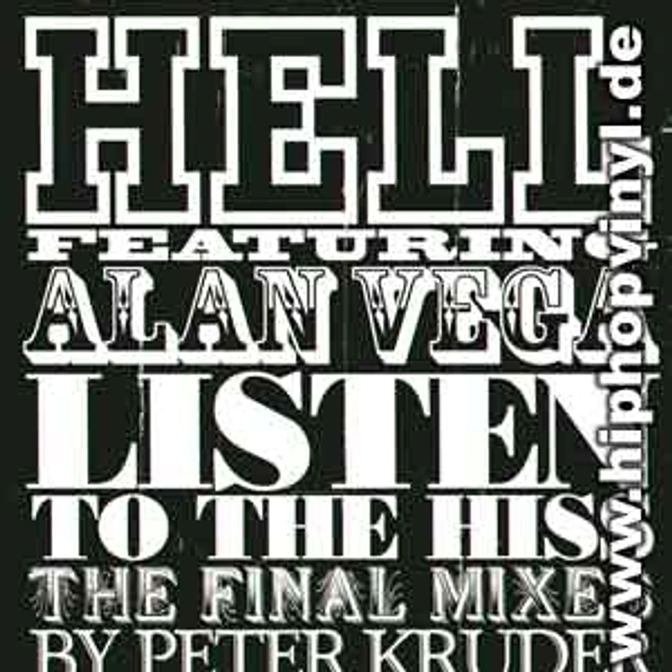 Hell - Listen to the hiss feat. Alan Vega Peter Kruder mix