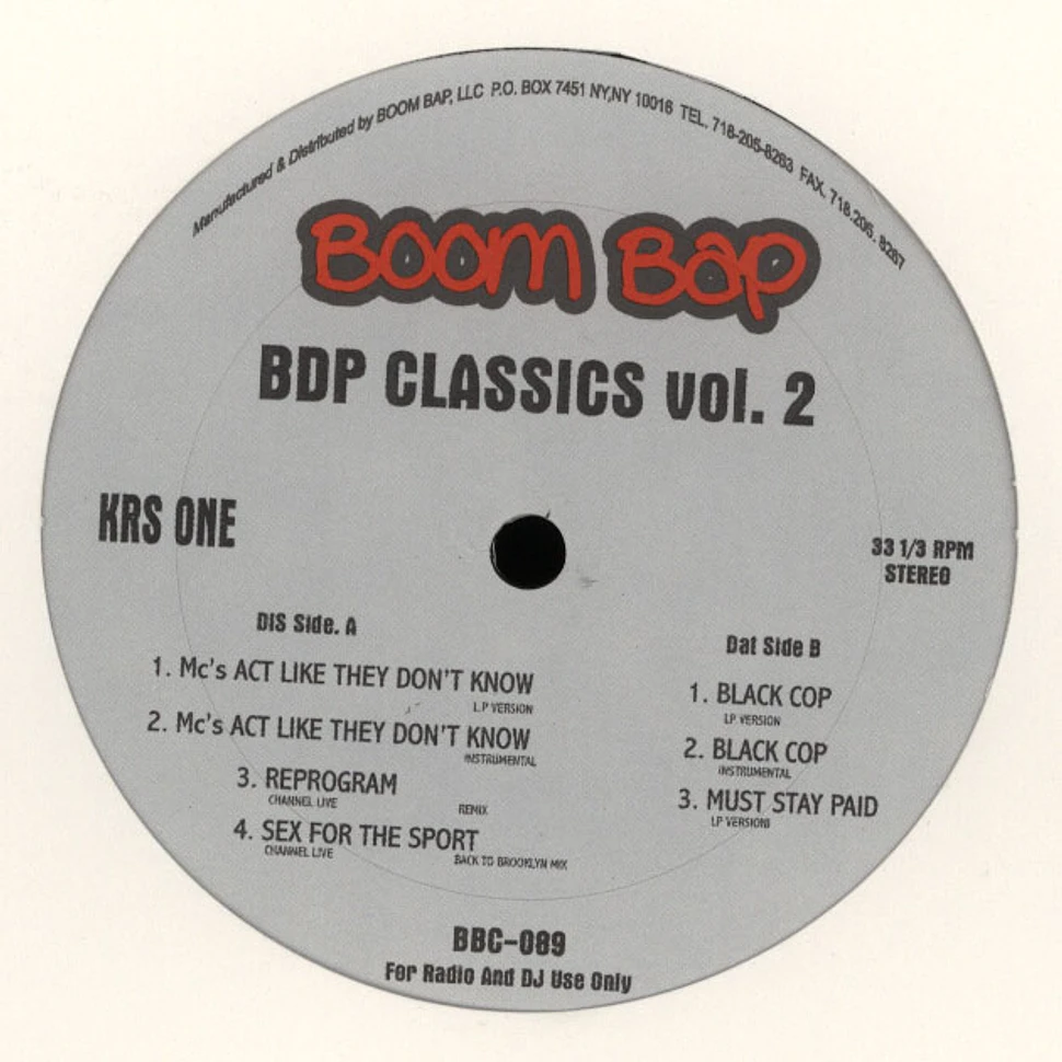 Krs One - BDP classics vol.2