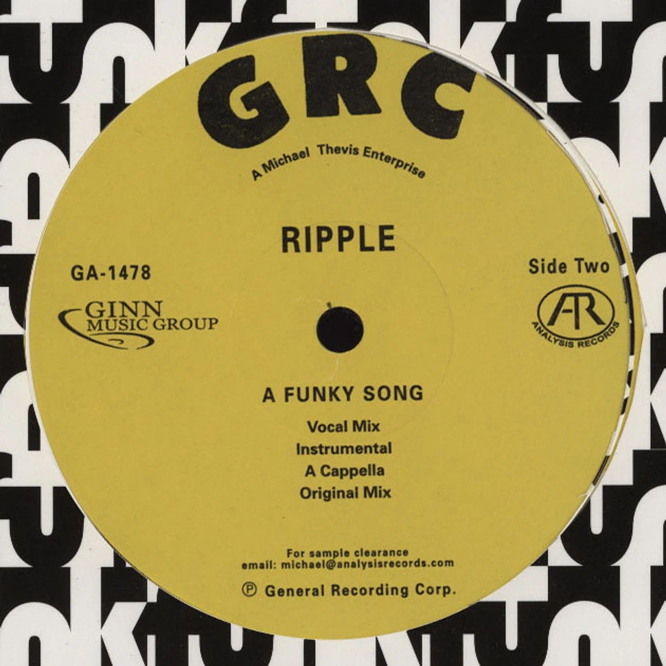 Ripple - I dont know what it is but it sure is funky
