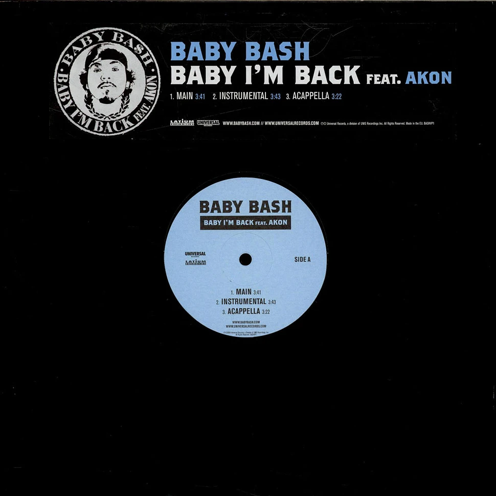 Baby Bash - Baby I'm Back