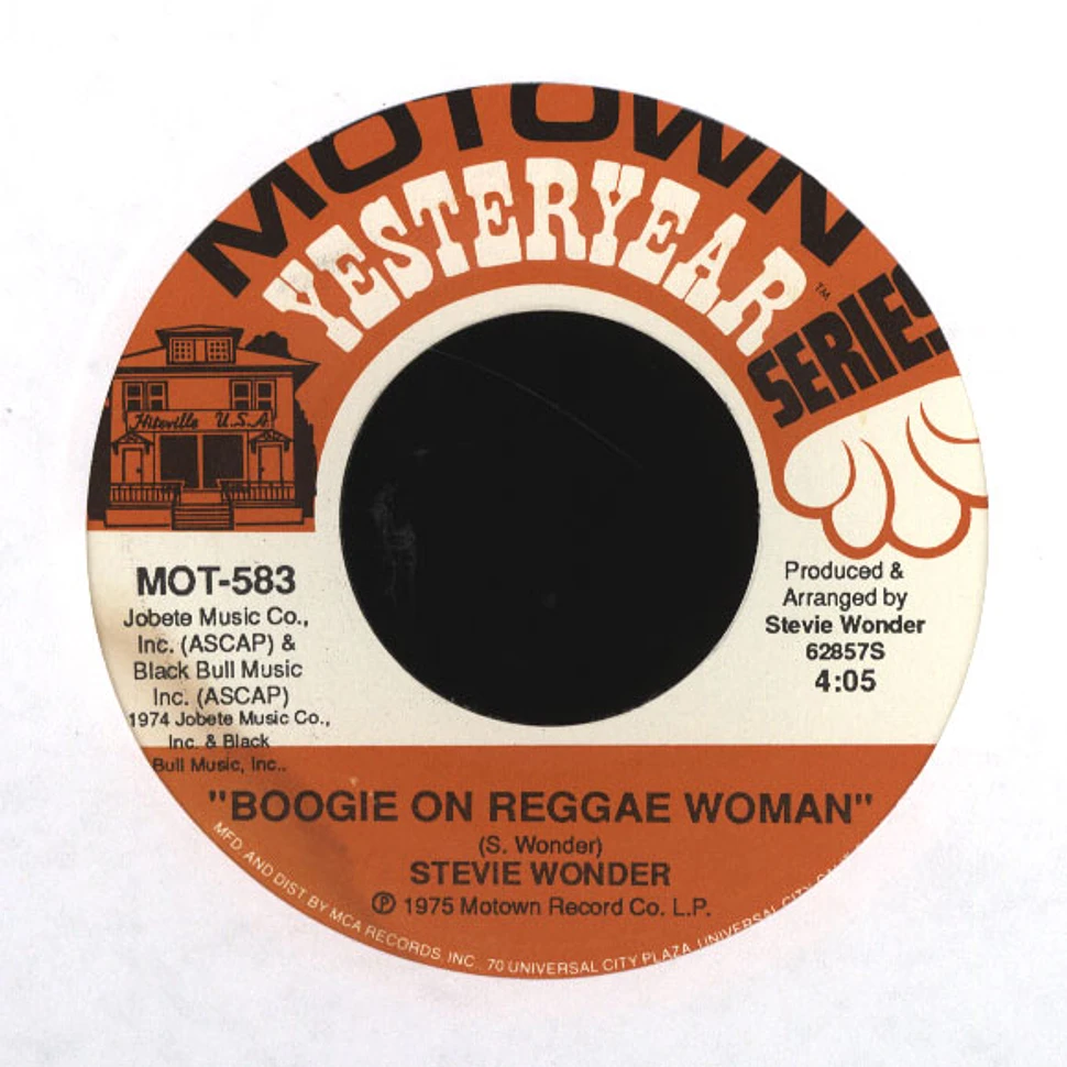 Stevie Wonder - Boogie on reggae woman