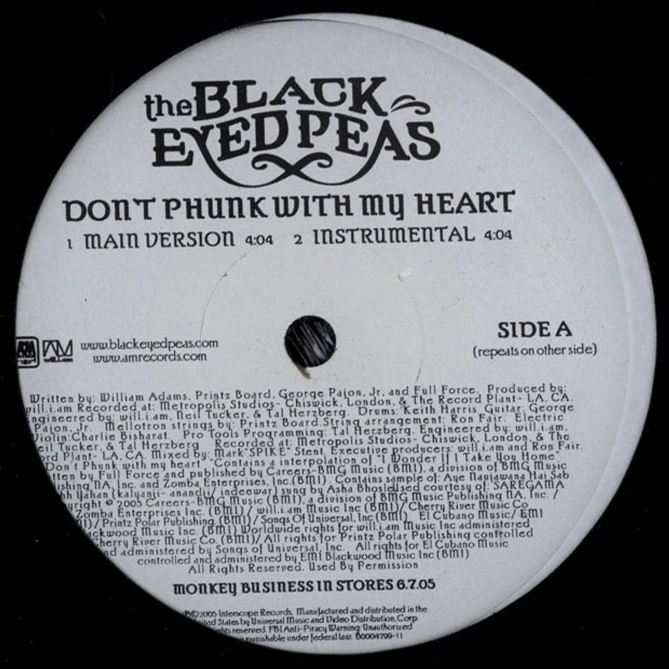 Black Eyed Peas - Dont phunk with my heart