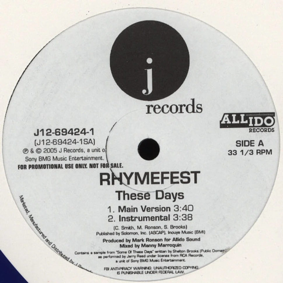 Rhymefest - These days