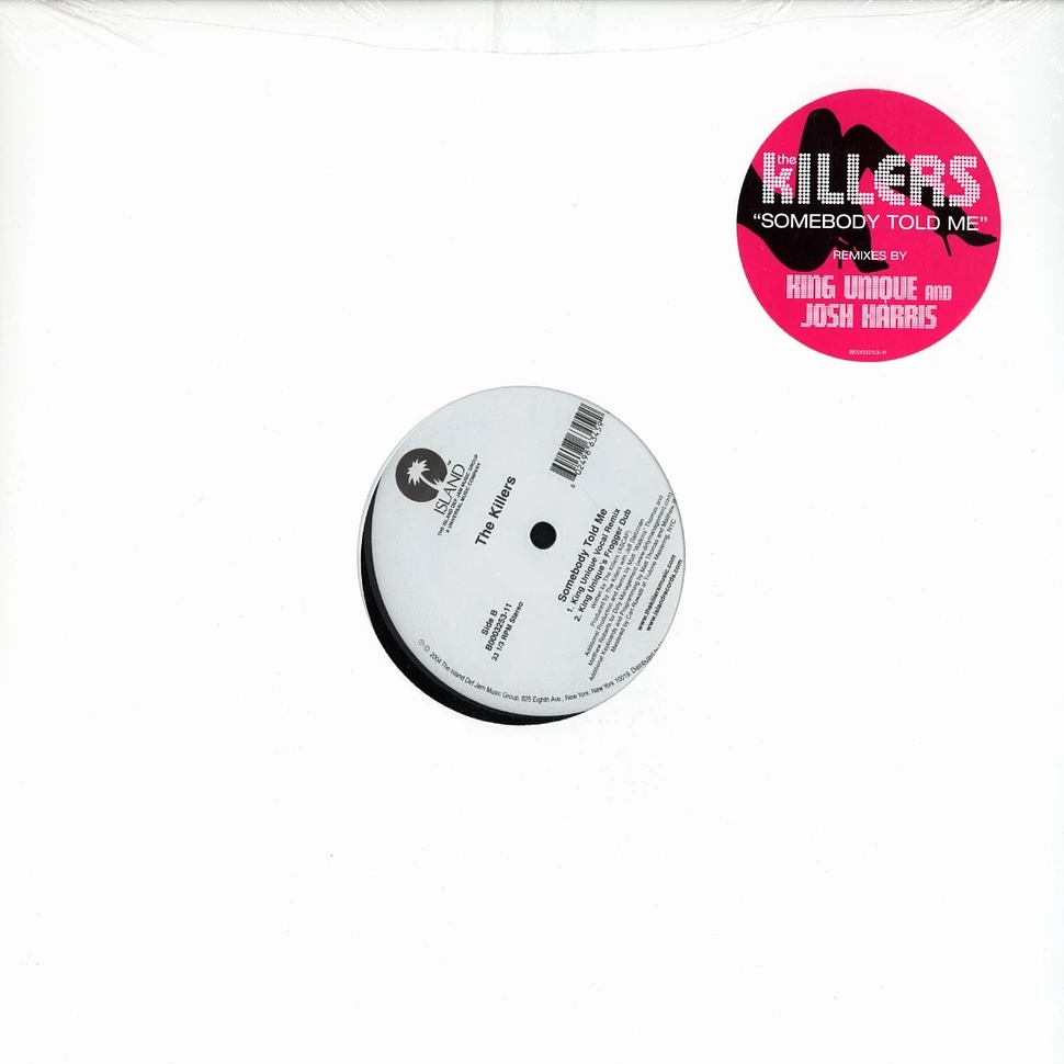 The Killers - Somebody told me remixes