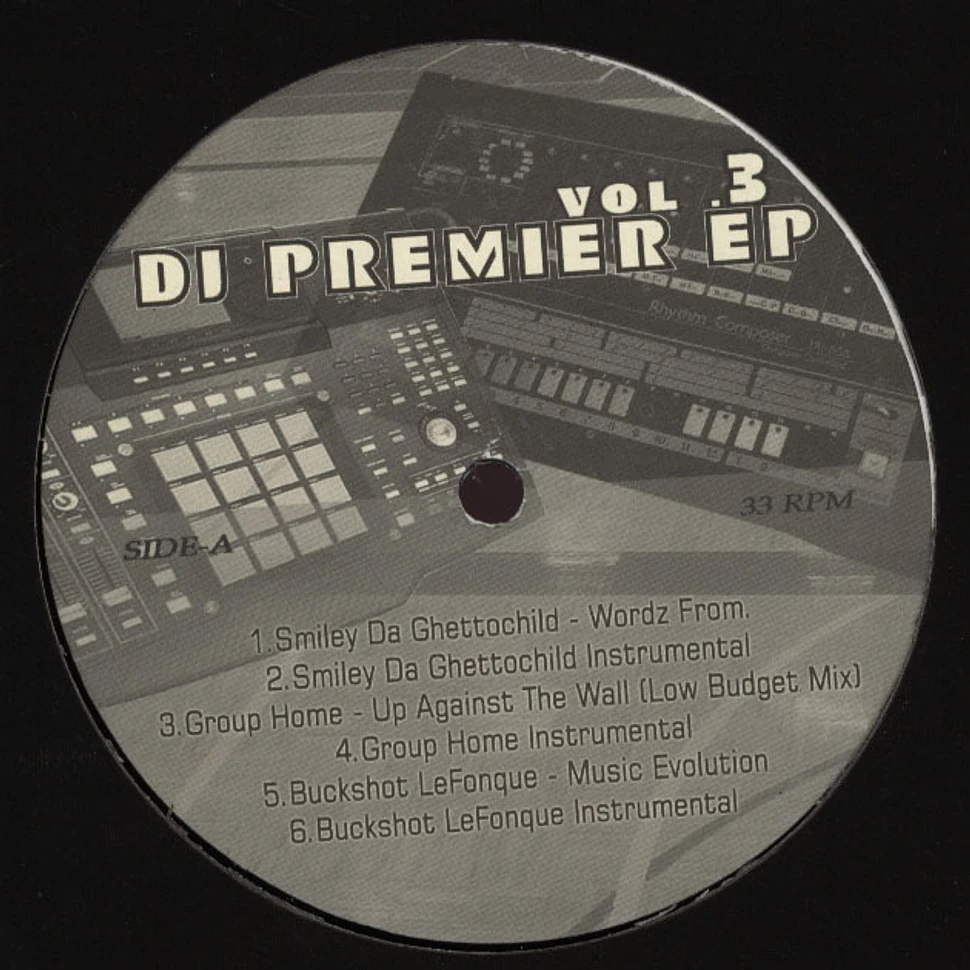 DJ Premier - Rare Tracks EP Volume 3