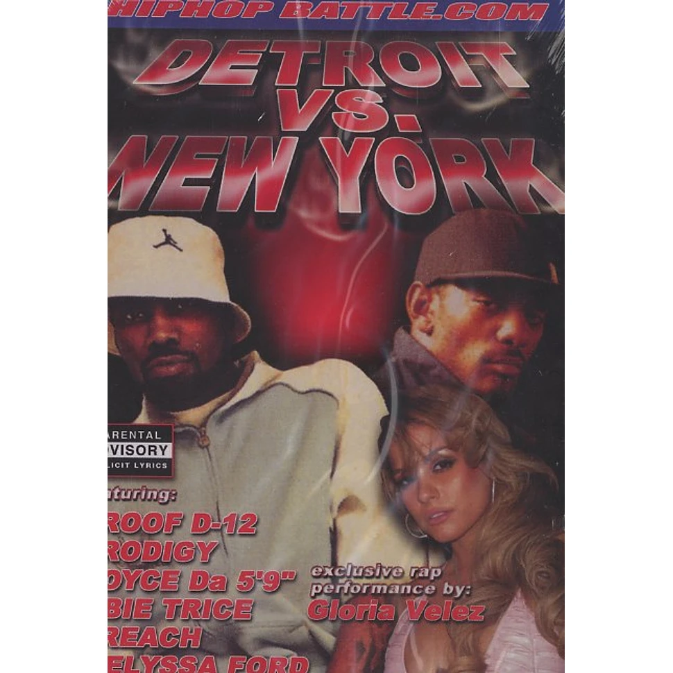 Detroit vs New York - The battle dvd