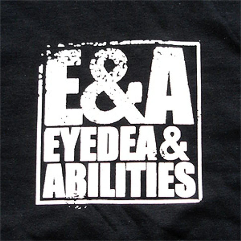 Eyedea & Abilities - E & a logo - white print