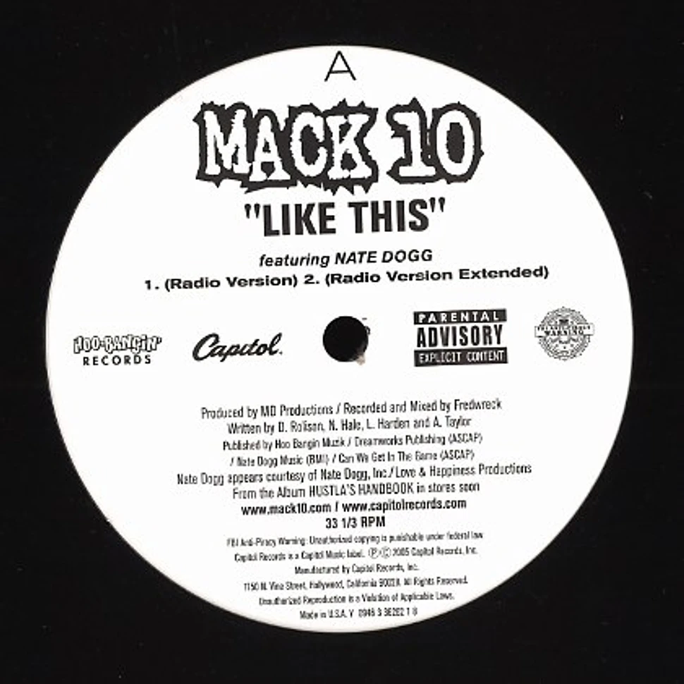 Mack 10 - Like this feat. Nate Dogg