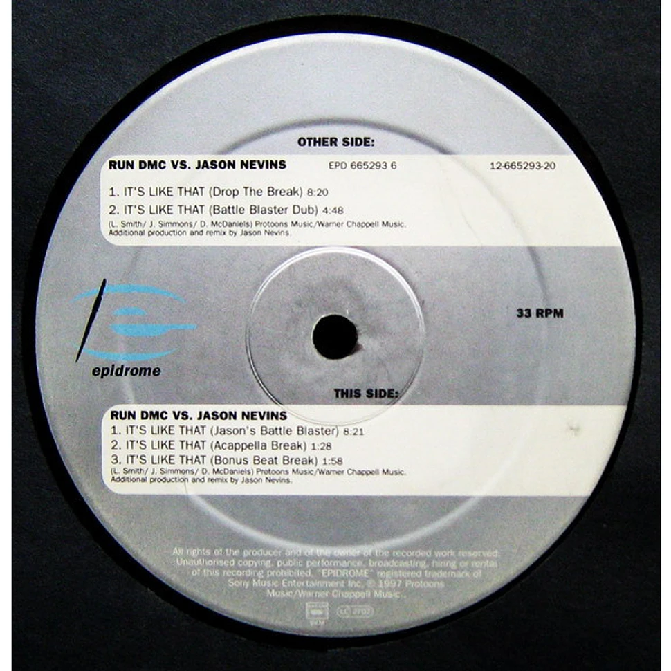 Run-DMC vs. Jason Nevins - It's Like That