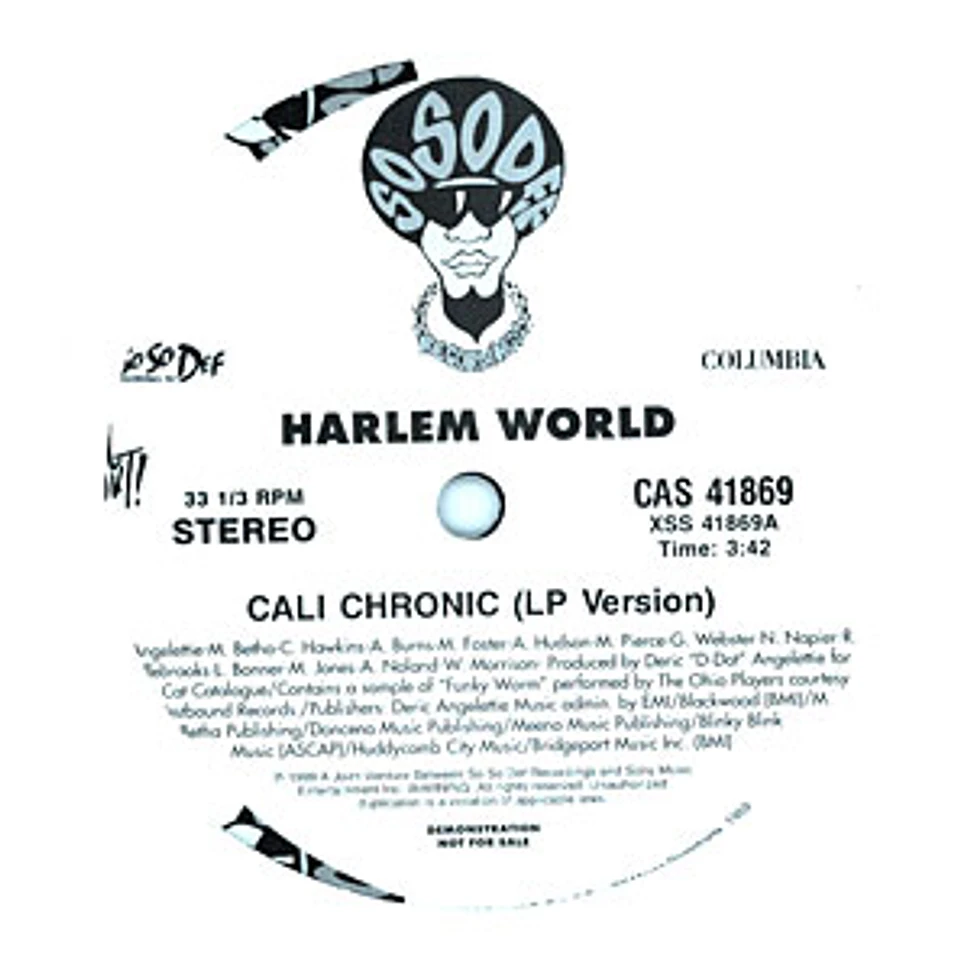 Mase presents Harlem World - Cali chronic
