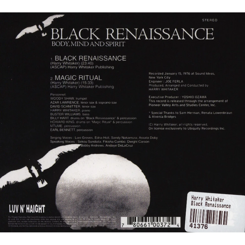 Harry Whitaker - Black Renaissance