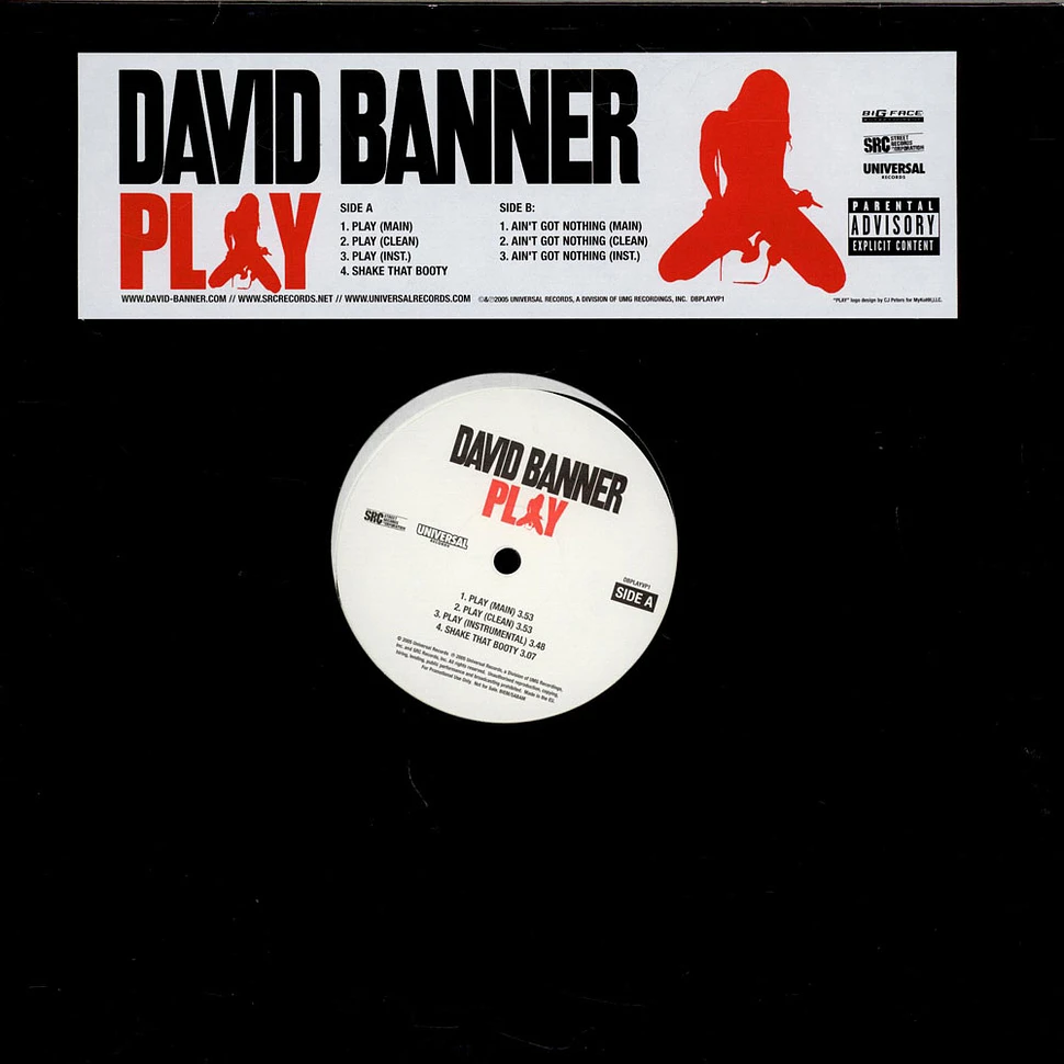 David Banner - Play / Ain't Got Nothing
