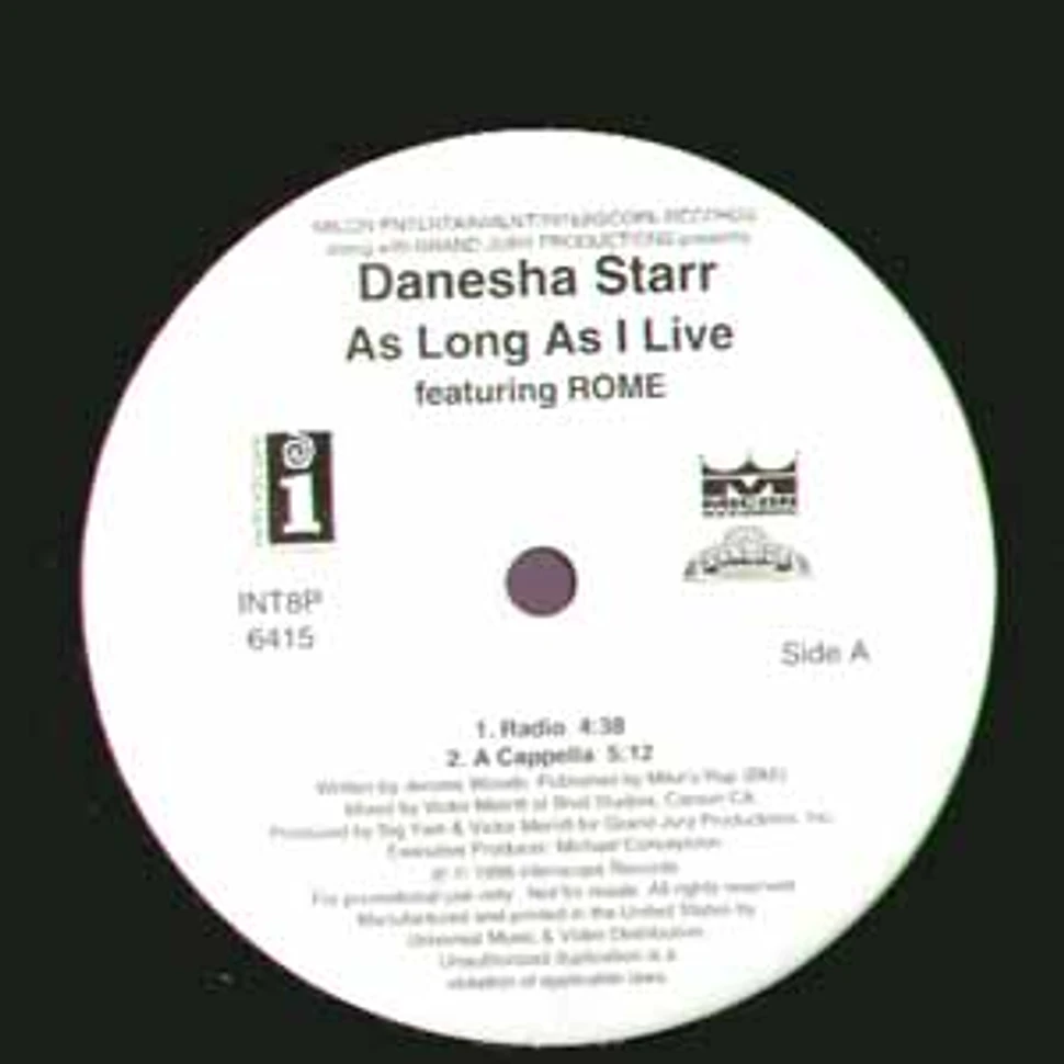 Danesha Starr - As long as i live feat. Rome