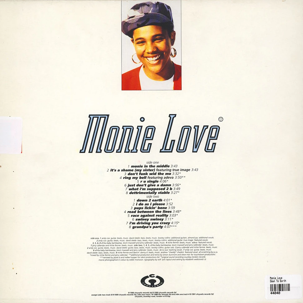 Monie Love - Down To Earth