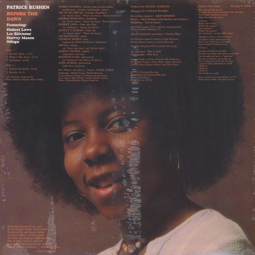 Patrice Rushen - Before the dawn