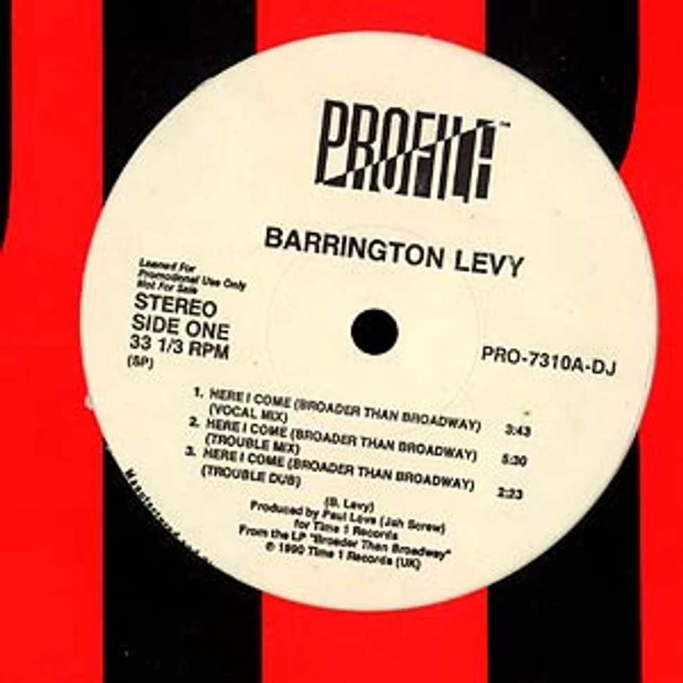 Barrington Levy - Here i come (broader than broadway)