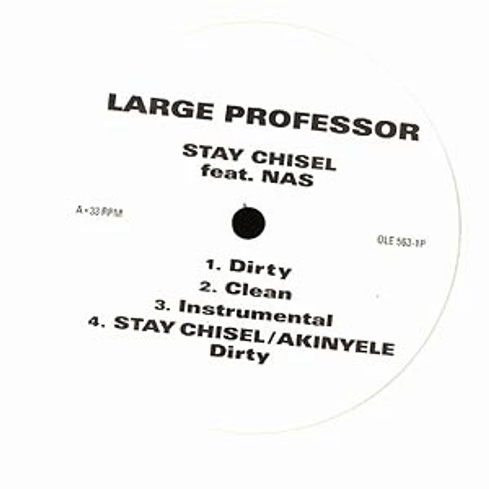 Large Professor - Stay chisel feat. Nas