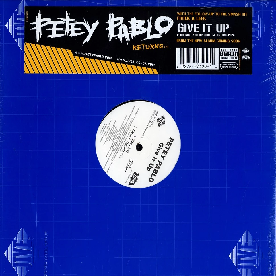 Petey Pablo - Give it up