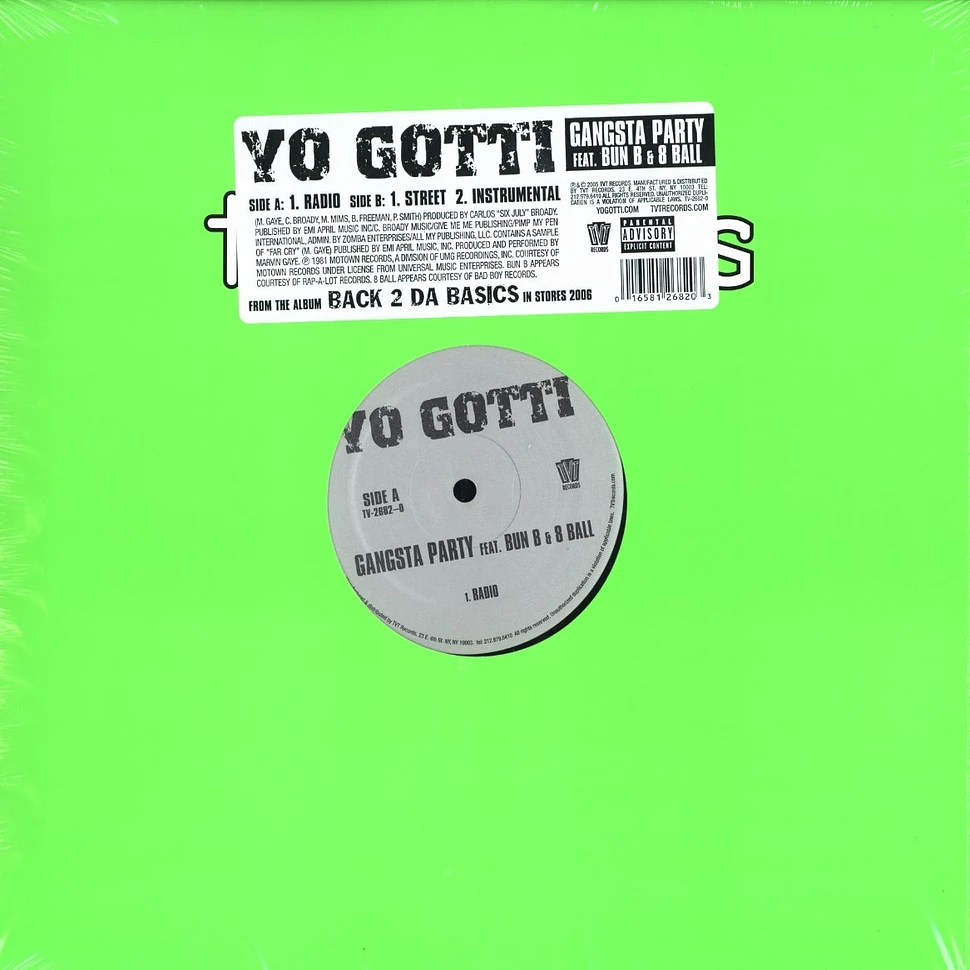 Yo Gotti - Gangsta party feat. Bun B & 8Ball