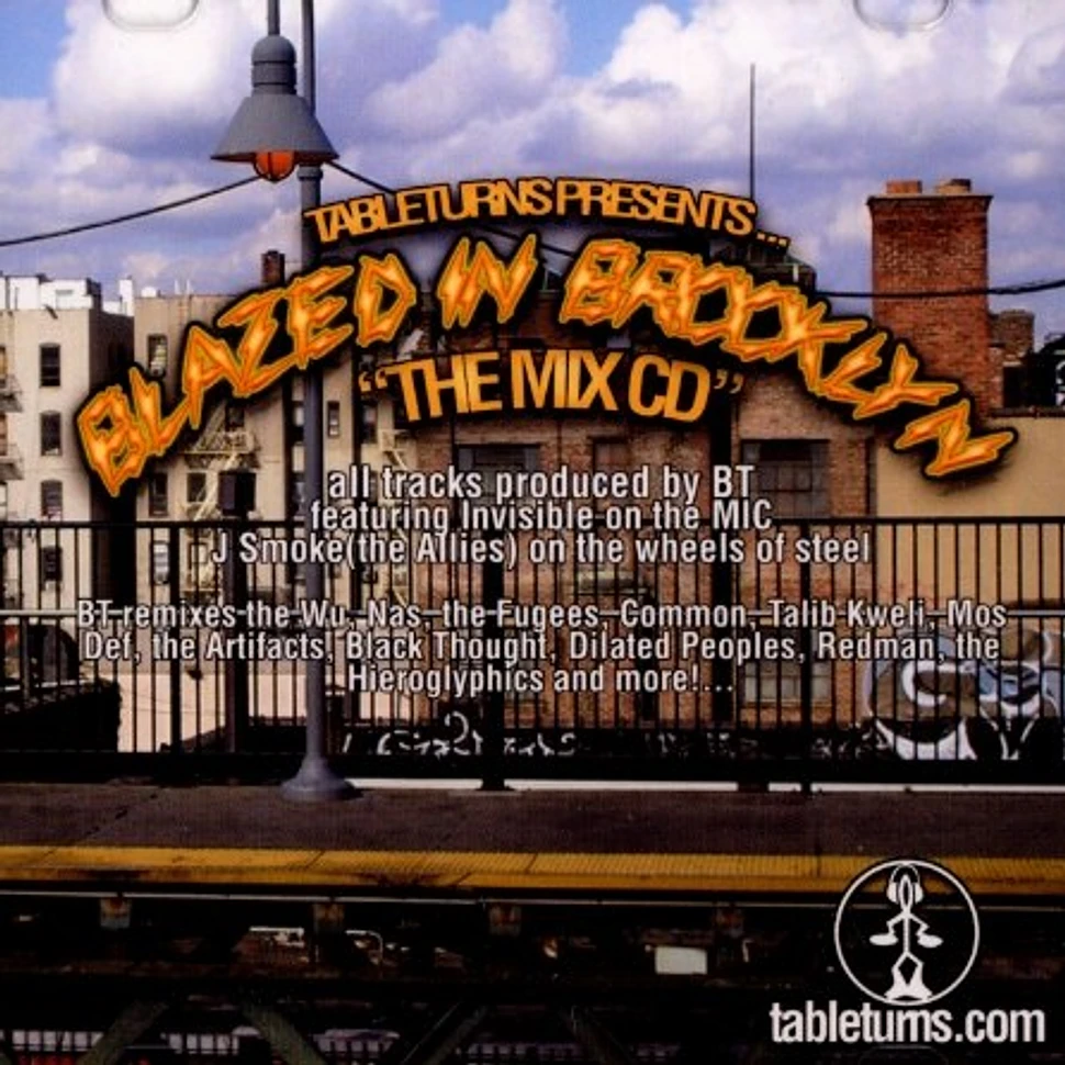 Tableturns presents - Blazed in Brooklyn - the mix cd