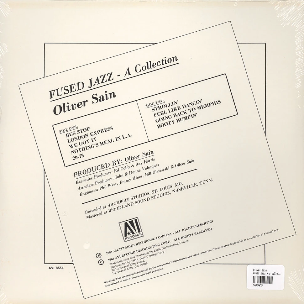 Oliver Sain - Fused jazz - a collection