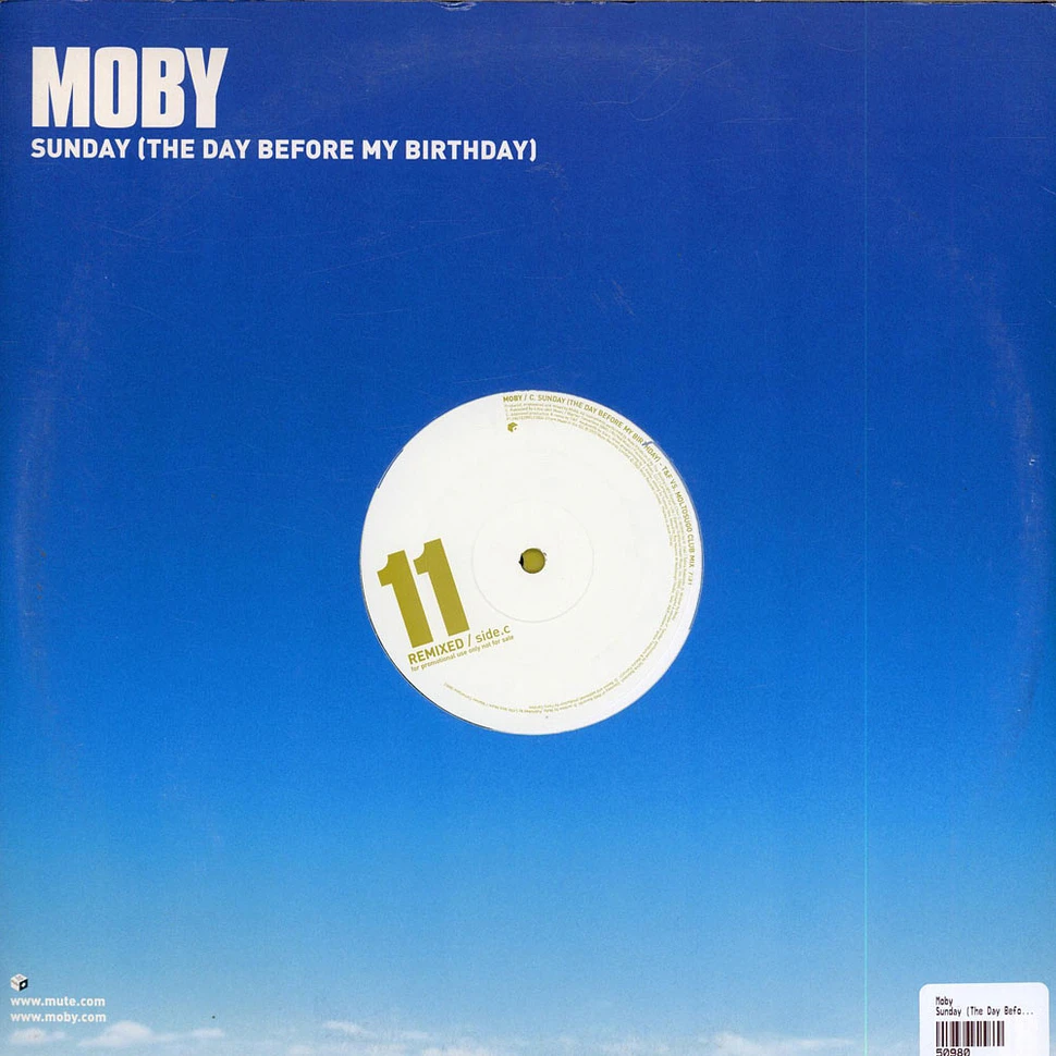 Moby - Sunday (The Day Before My Birthday)