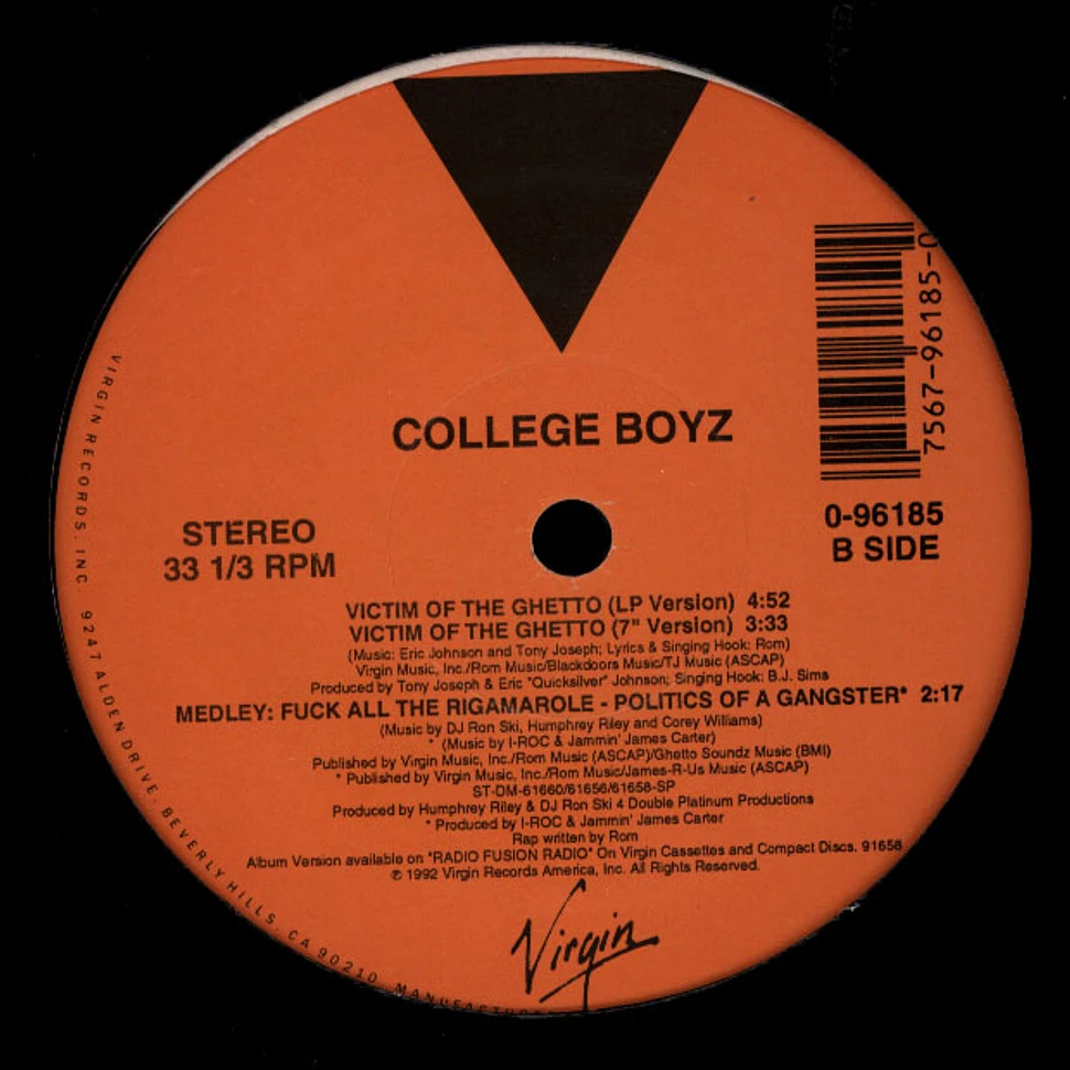 College Boyz - Vicitm of the ghetto