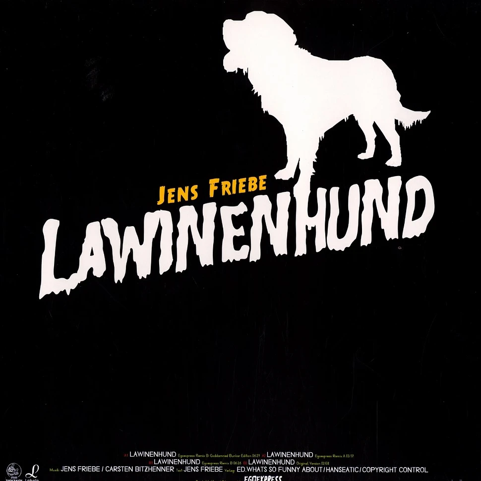 Jens Friebe - Lawinenhund