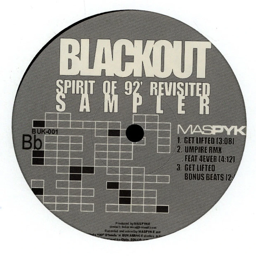 Maspyke - Spirit Of '92 Revisited (Sampler)