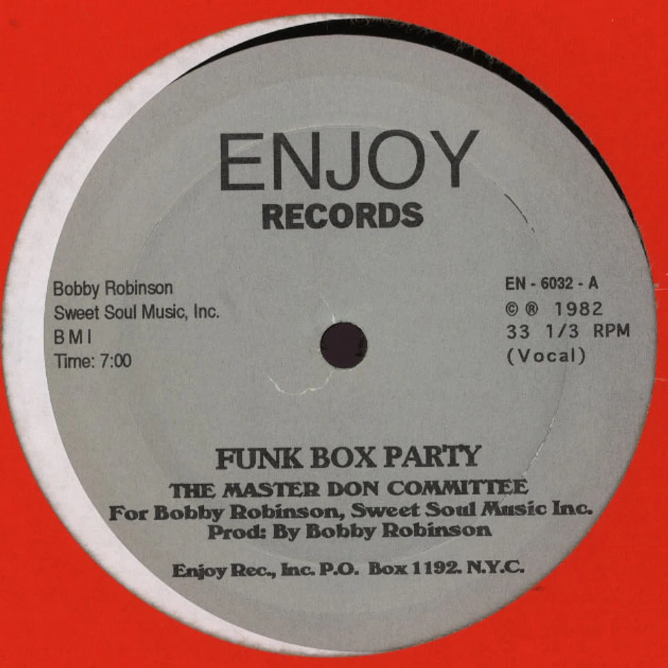 The Master Don Committee - Funk box party