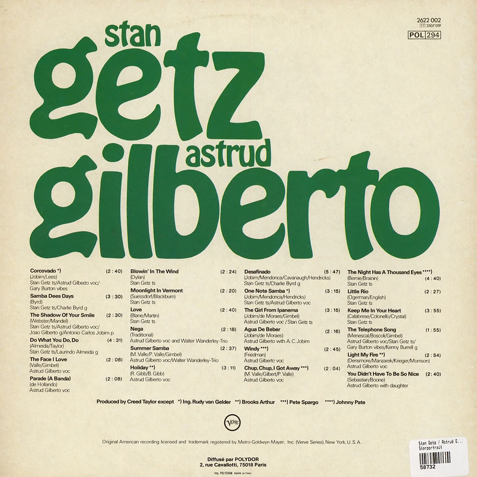 Stan Getz / Astrud Gilberto - Starportrait