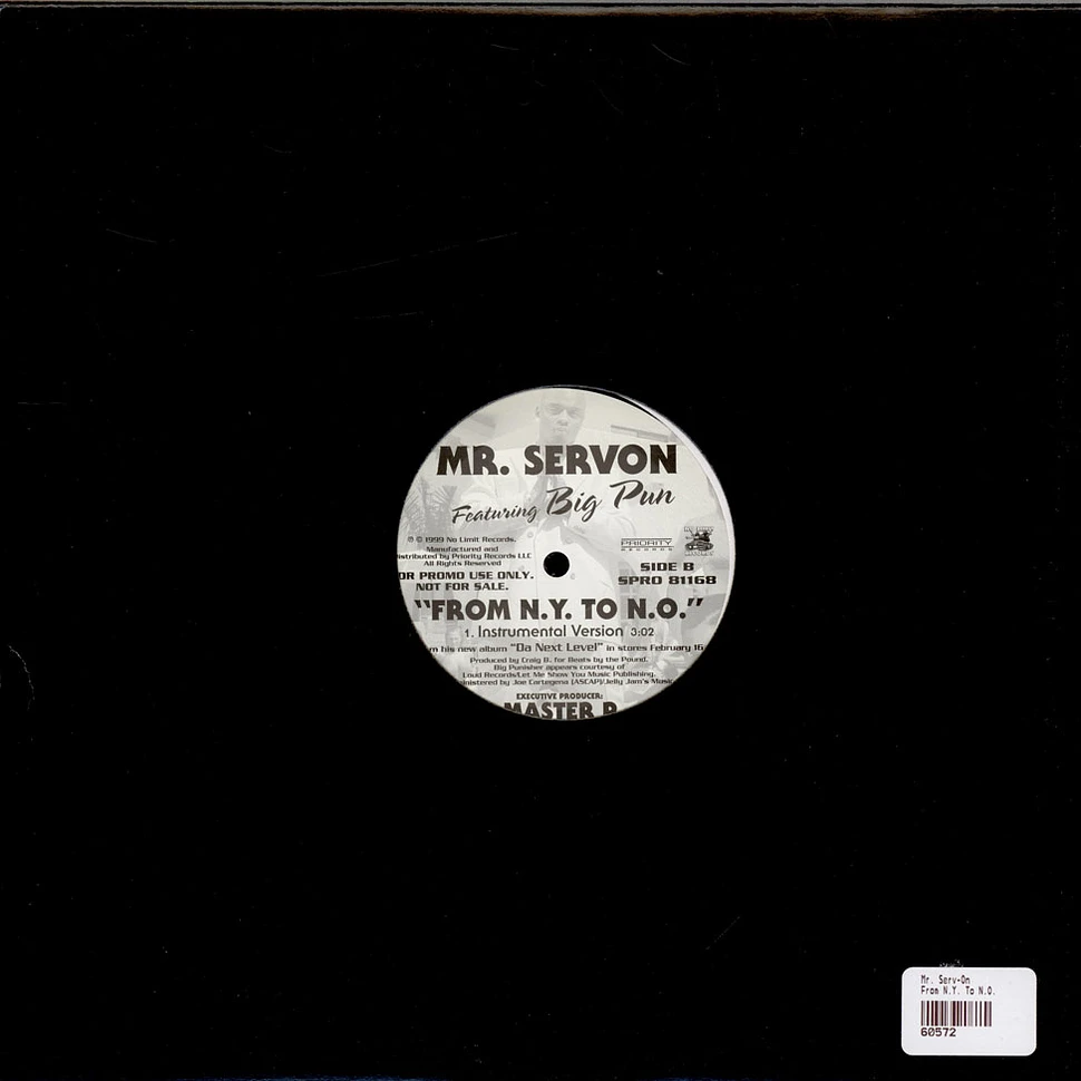 Mr. Serv-On Featuring Big Punisher - From N.Y. To N.O.