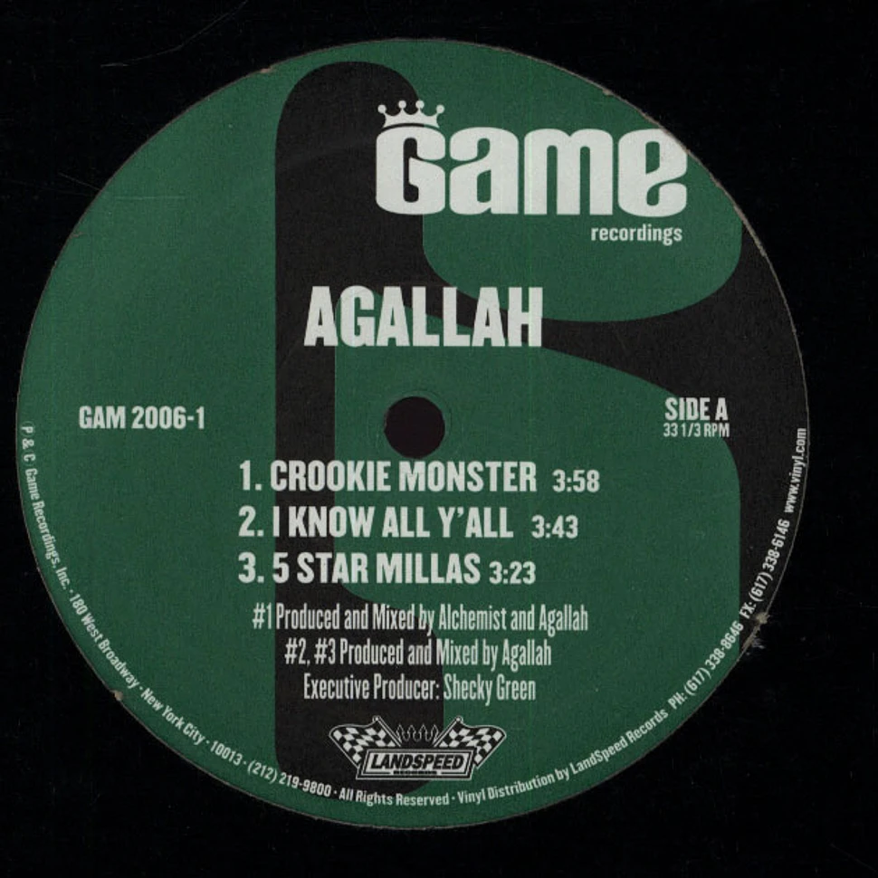 Agallah - The crookie monster