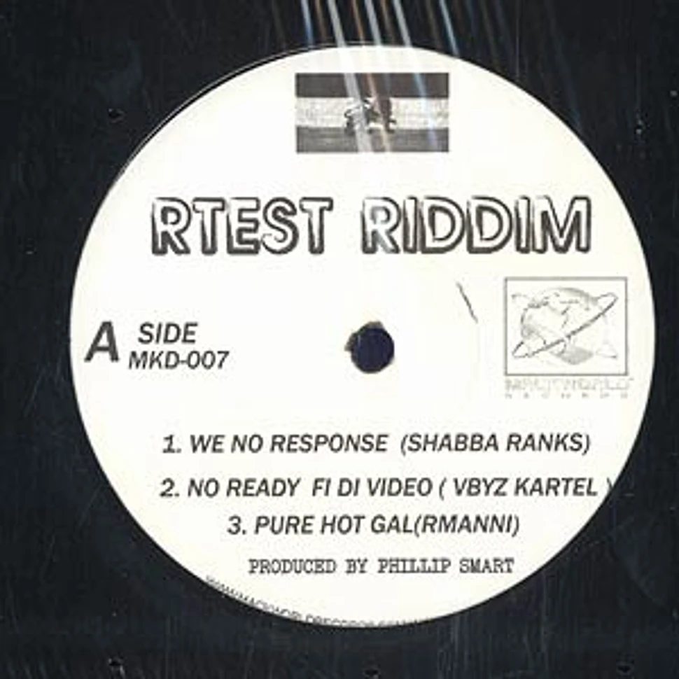 Rtest Riddim - Volume 1