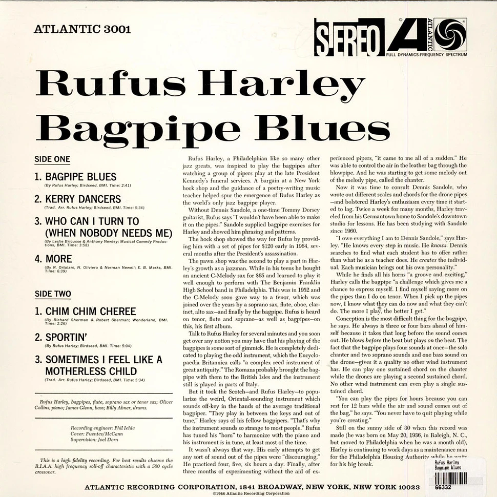 Rufus Harley - Bagpipe blues