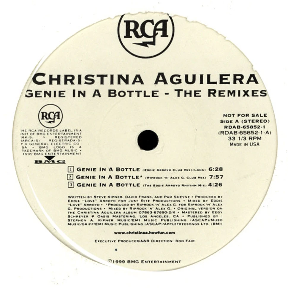 Christina Aguilera - Genie In A Bottle (The Remixes)