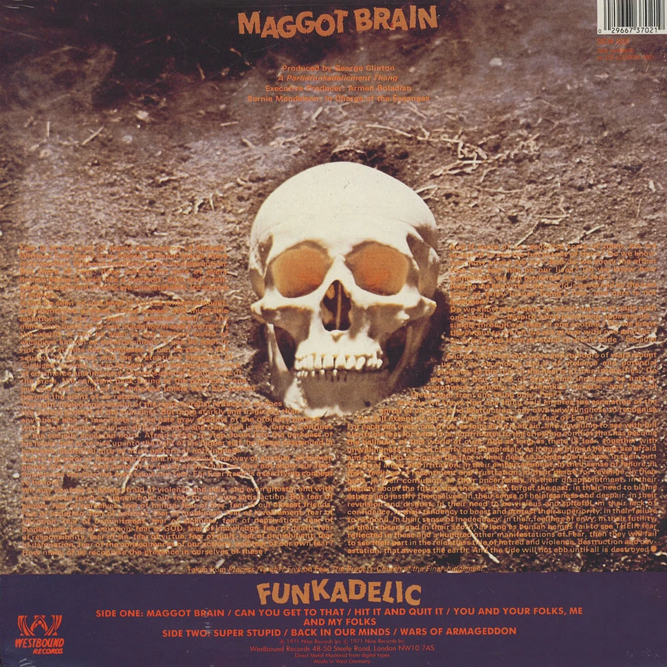 Funkadelic - Maggot Brain Black Vinyl Edition