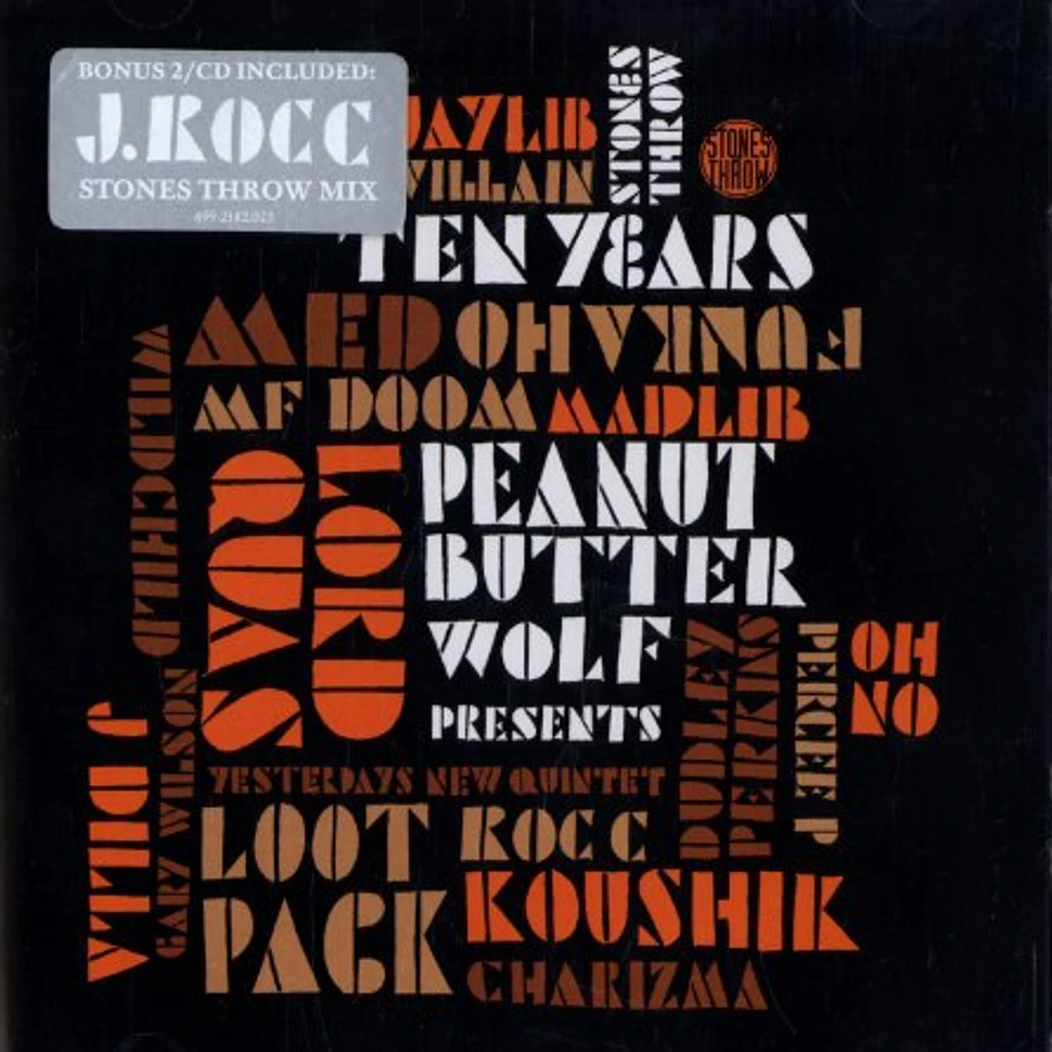 Peanut Butter Wolf presents - Stones Throw ten years