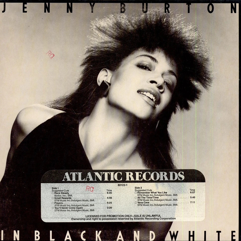 Jenny Burton - In Black And White