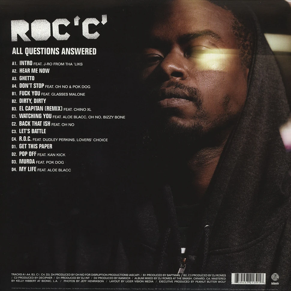 Roc C - All Questions Answered