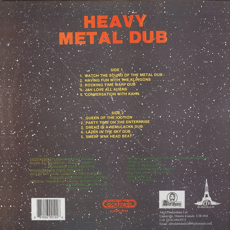 Scientist - Heavy Metal Dub with the Roots Radics