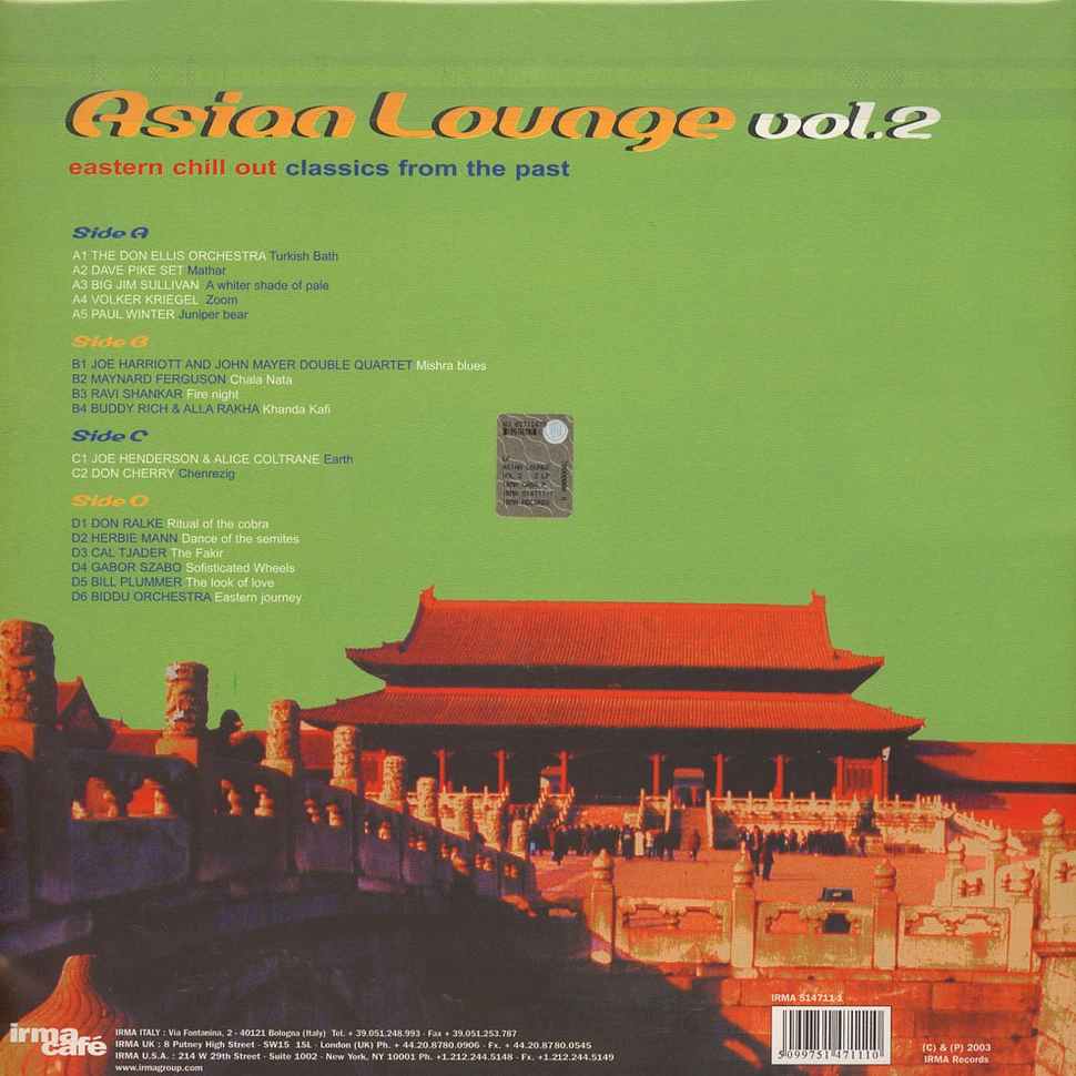 Asian Lounge - Volume 2