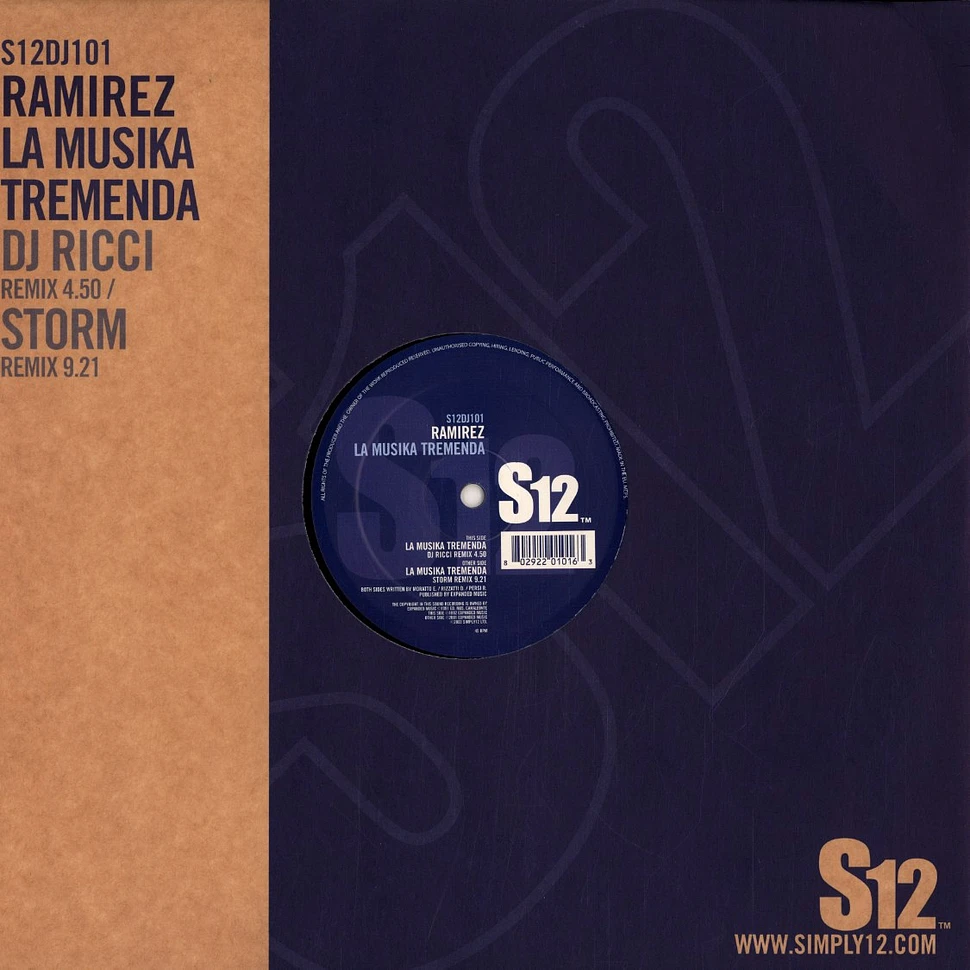 Ramirez - La musika tremenda