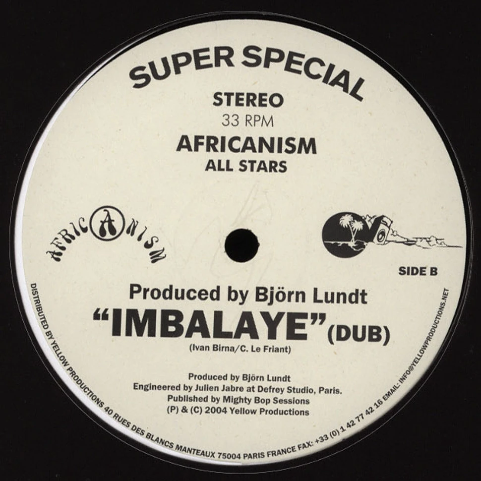 Africanism All Stars - Imbalaye