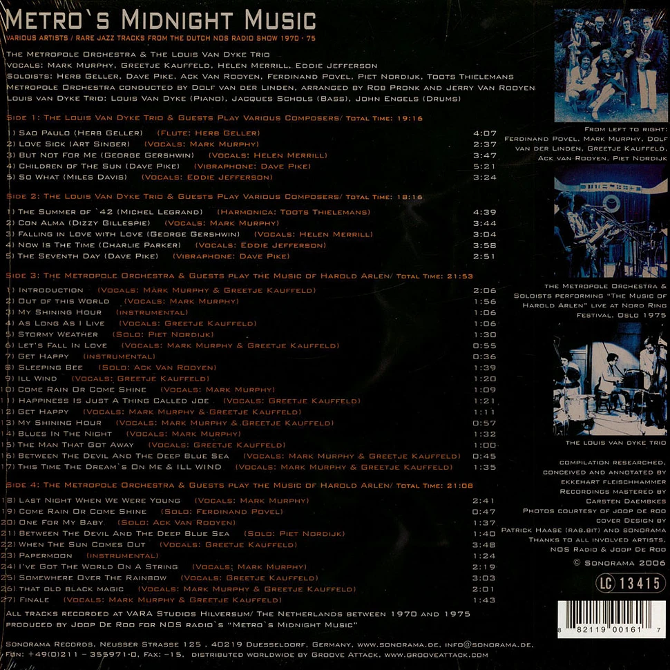 V.A. - Metro's Midnight Music