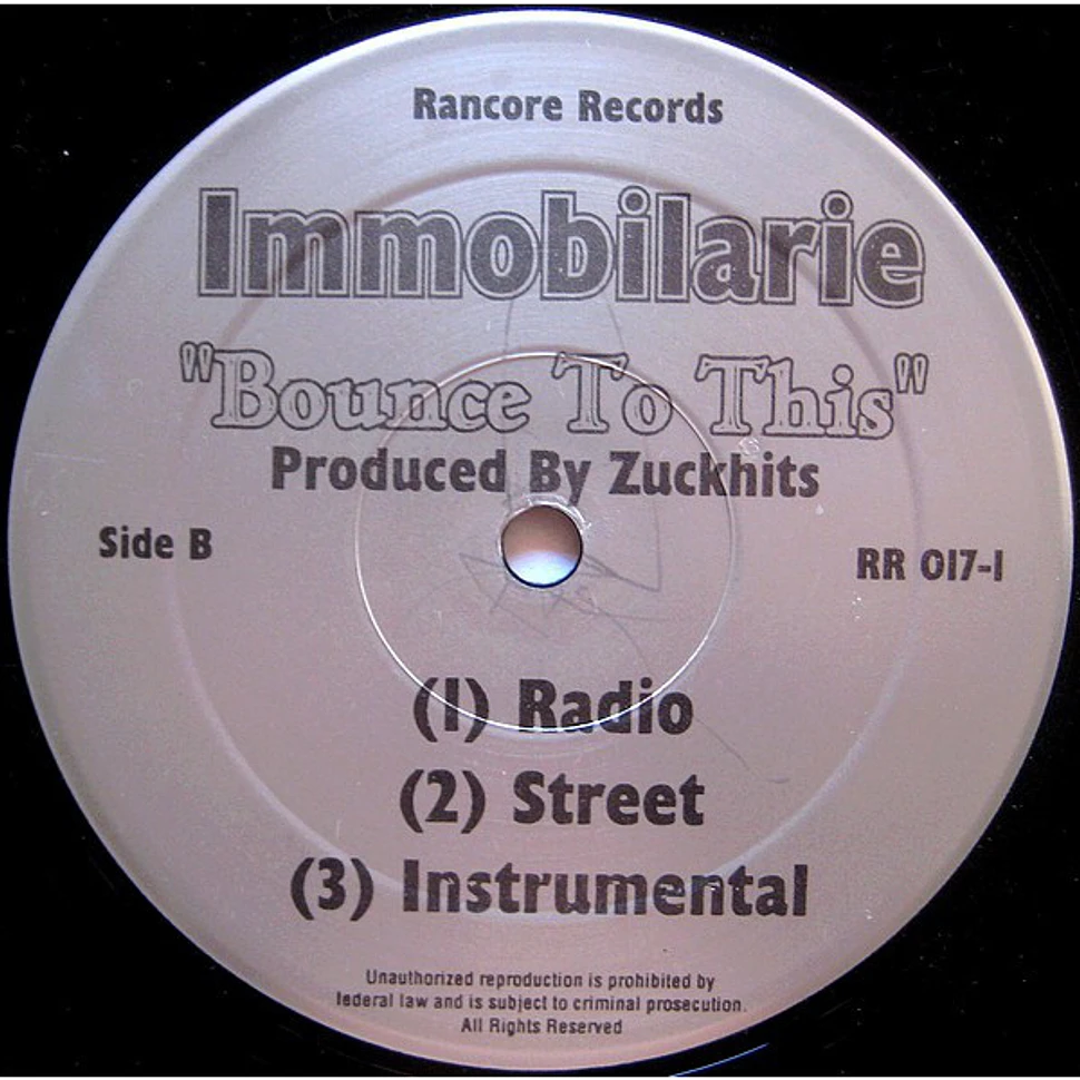 Immobilarie - 718 / Bounce To This