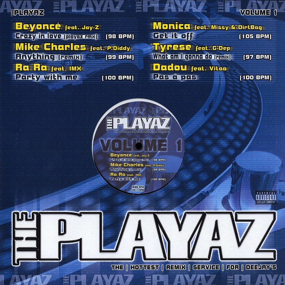 The Playaz - Volume 1