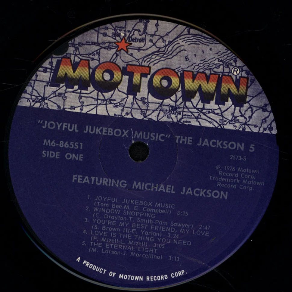 The Jackson 5 Featuring Michael Jackson - Joyful Jukebox Music